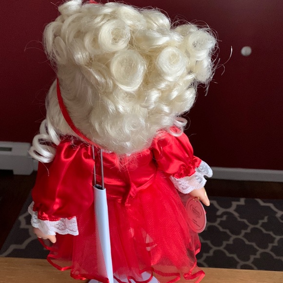 Precious Moments Stocking Doll Happy Holly-Day Ballet - Picture 4 of 5